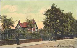 Roundwood Park Gates 1908