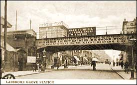 Ladbroke Grove Station c1910