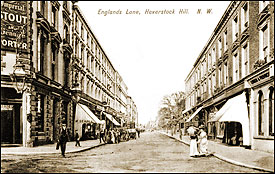 Englands Lane, Haverstock Hill 1913