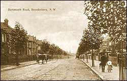 Dartmouth Road, Willesden 1907
